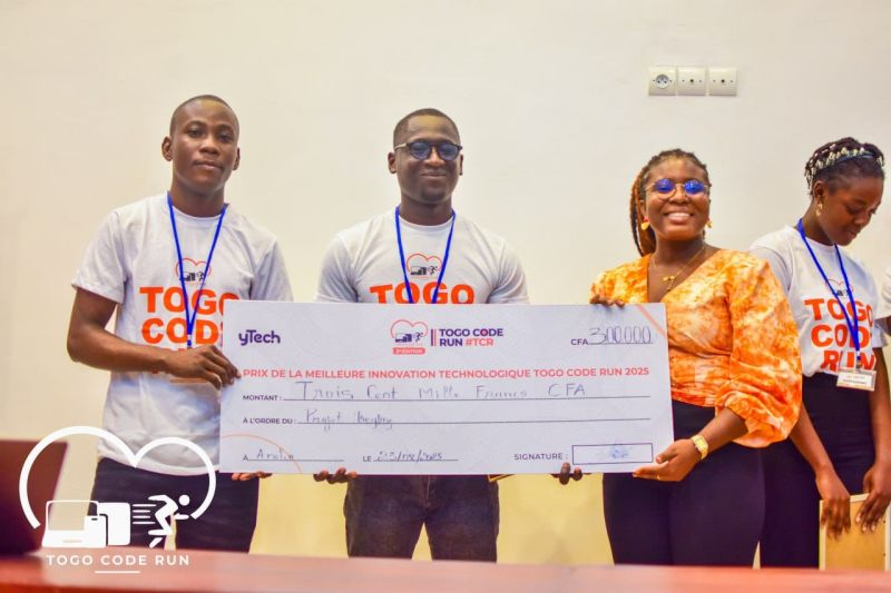 DeyDey Wins First Place at TOGO CODE RUN 2025